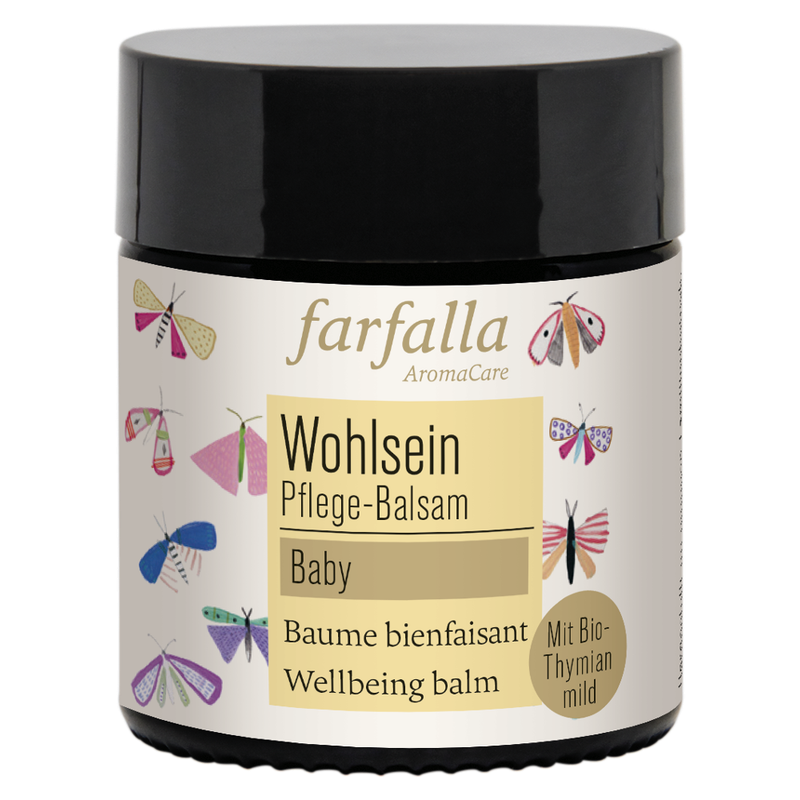 farfalla Baby, Thymian, Wohlseinbalsam, 30ml - Produktbild