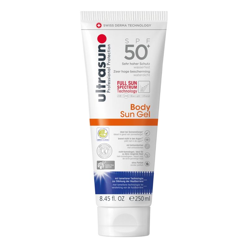 Ultrasun Sun Gel SPF50+ 250ml - Produktbild