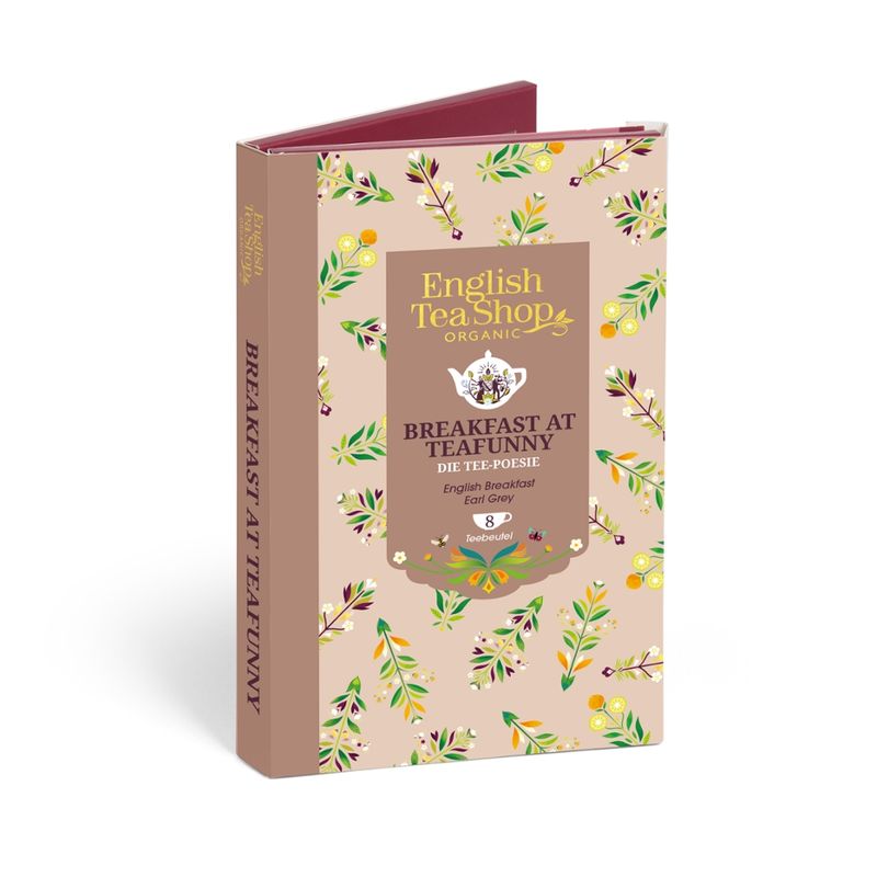 English Tea Shop ETS - Tee Geschenk Tee-Poesie "Breakfast at Teafunny", 8 Teebeutel, BIO - Produktbild