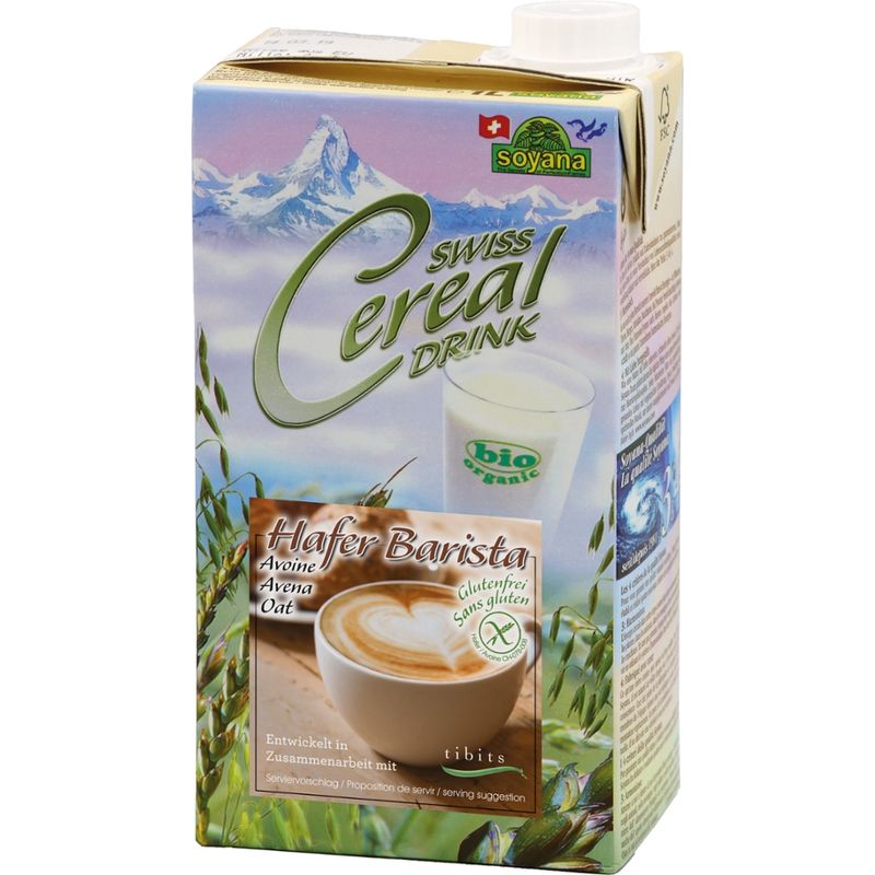 Soyana Swiss Cereal Hafer-Drink Barista 1l - Produktbild