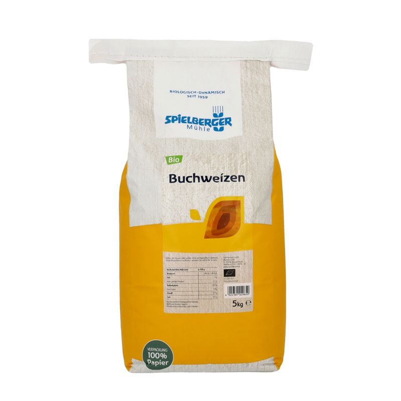 Spielberger Mühle Buchweizen, kbA – für Familien & Vorrat - Produktbild