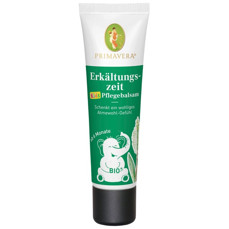 PRIMAVERA Erkältungszeit Baby & Kinder Pflegebalsam bio - Produktbild