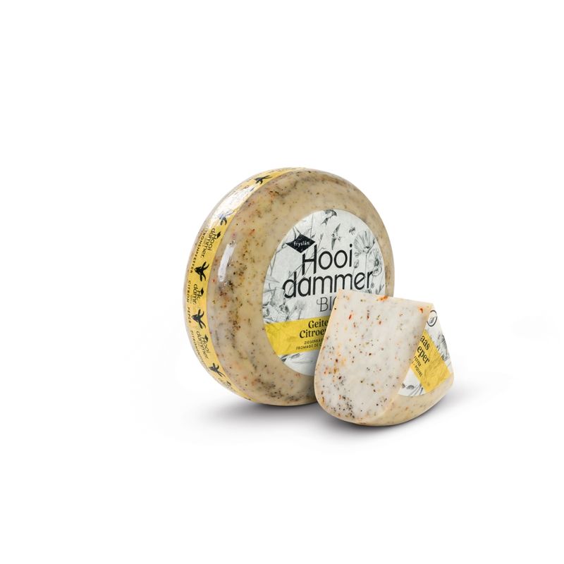 Hooidammer Hooidammer Bio Ziegenschnittkäse Zitronenpfeffer nach niederländischer Herstellungsart 4/5kg mindestens 50% Fett i. Tr. - Produktbild