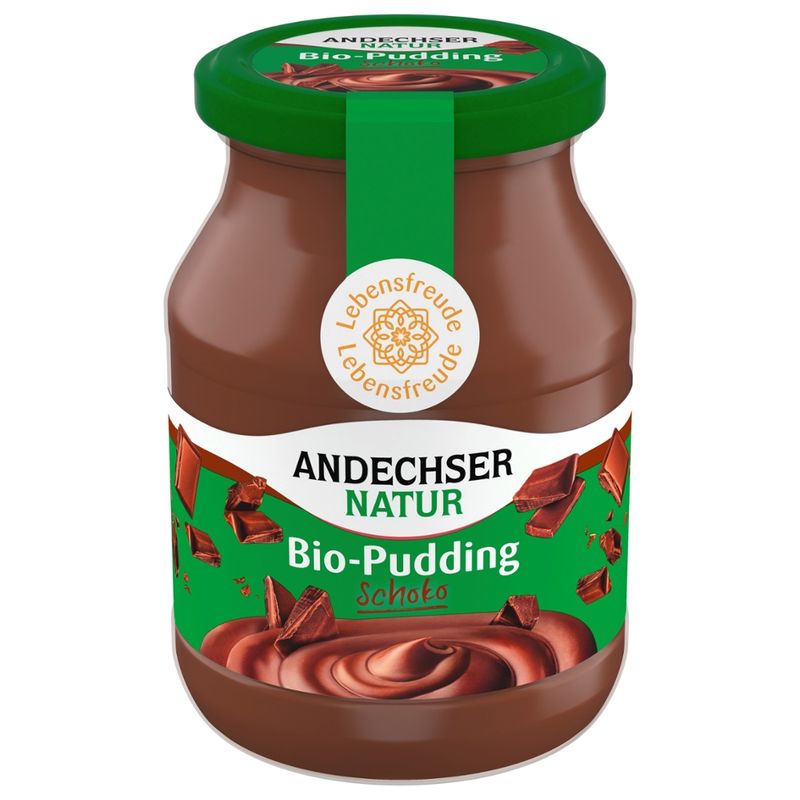 Andechser Natur Bio Schoko-Pudding 4% - Produktbild