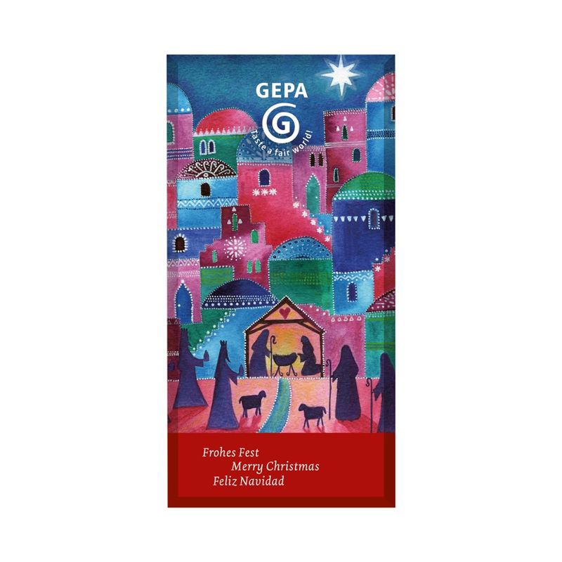 GEPA - The Fair Trade Company Vollmilch Weihnachts-Edition - Produktbild