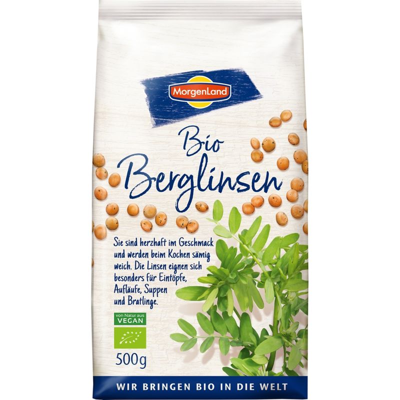 MorgenLand Bio Berglinsen - Produktbild