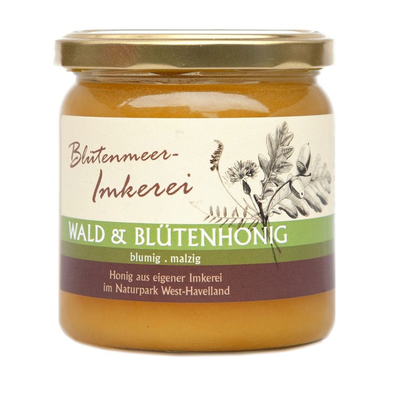 Blütenmeer Imkerei Bioland Wald- & Blütenhonig aus der Blütenmeer Imkerei - Produktbild