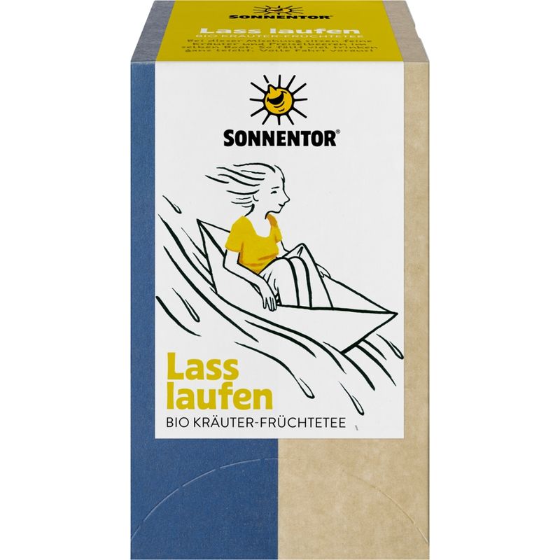 Sonnentor Lass laufen Tee, Doppelkammerbeutel - Produktbild