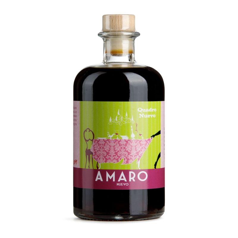 Dwersteg Organic "Quadro Nuevo" Amaro Kräuterliqueur - Produktbild