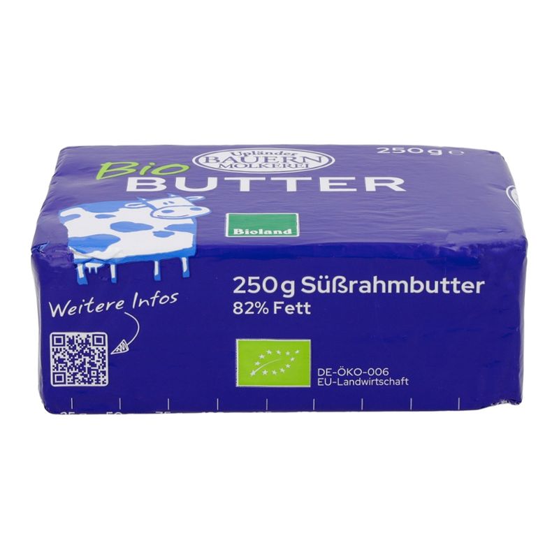 Upländer Bauernmolkerei Süßrahmbutter - Produktbild