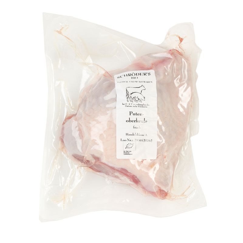 Schröder's Bio Fleisch- und Wurstwaren Putenoberkeule 1 Stk. - Produktbild