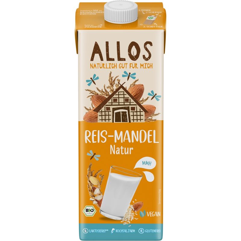Allos Reis-Mandel Natur Drink - Produktbild