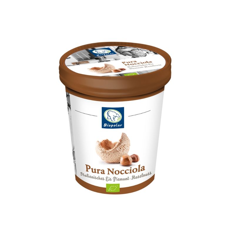 Biopolar Pura Nocciola - Italienisches Eis aus Piemont-Haselnüssen - Produktbild