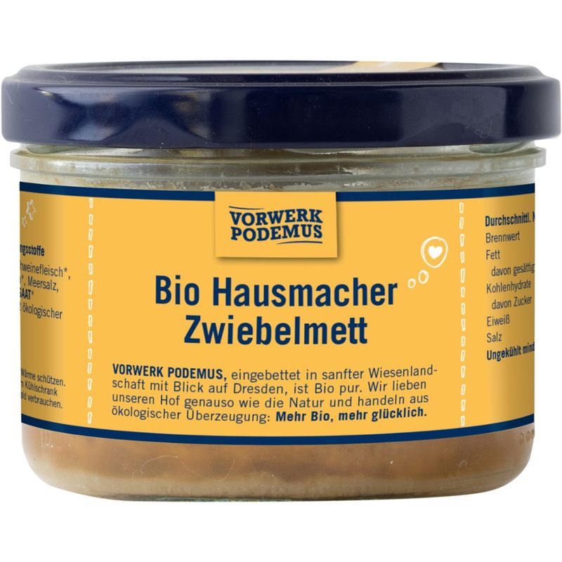 Vorwerk Podemus Bio Hausmacher Zwiebelmett - Produktbild