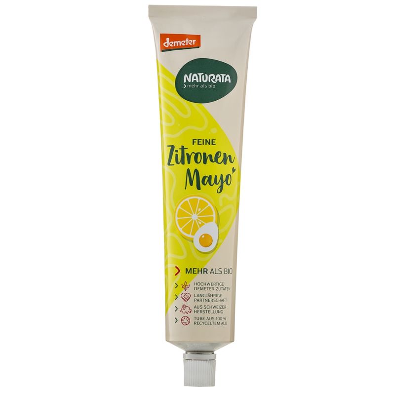 NATURATA Zitronen Mayo in der Tube - Produktbild