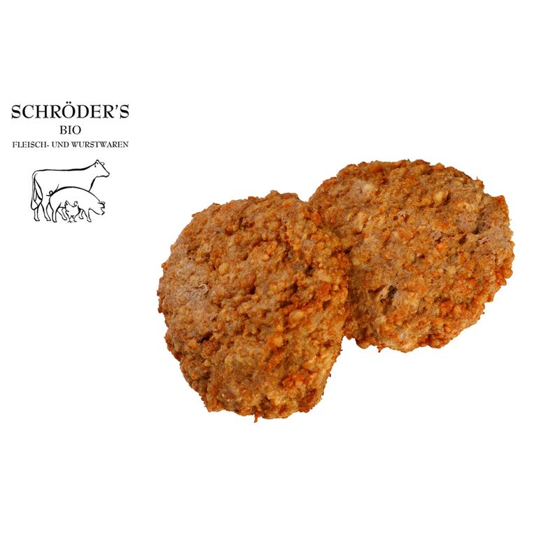 Schröder's Bio Fleisch- und Wurstwaren Frikadellen 2 Stück ca. 150 g - Produktbild