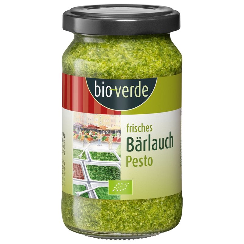 bio-verde Pesto Bärlauch frisch 165 g - Produktbild