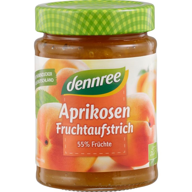 dennree Fruchtaufstrich Aprikose - Produktbild