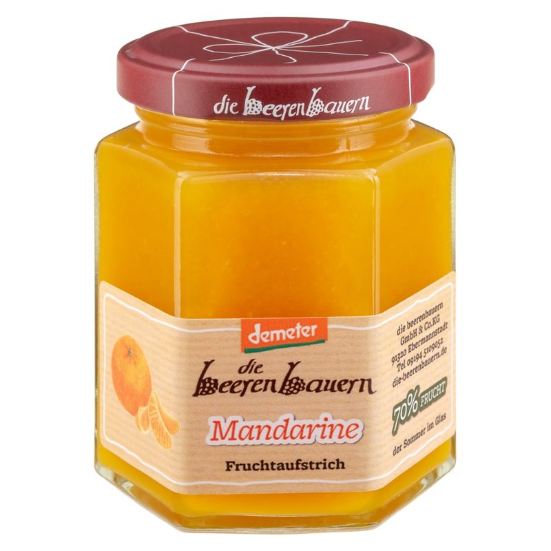 die beerenbauern Mandarine Fruchtaufstrich - Produktbild
