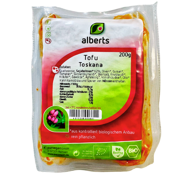Alberts Tofu Toskana - Produktbild