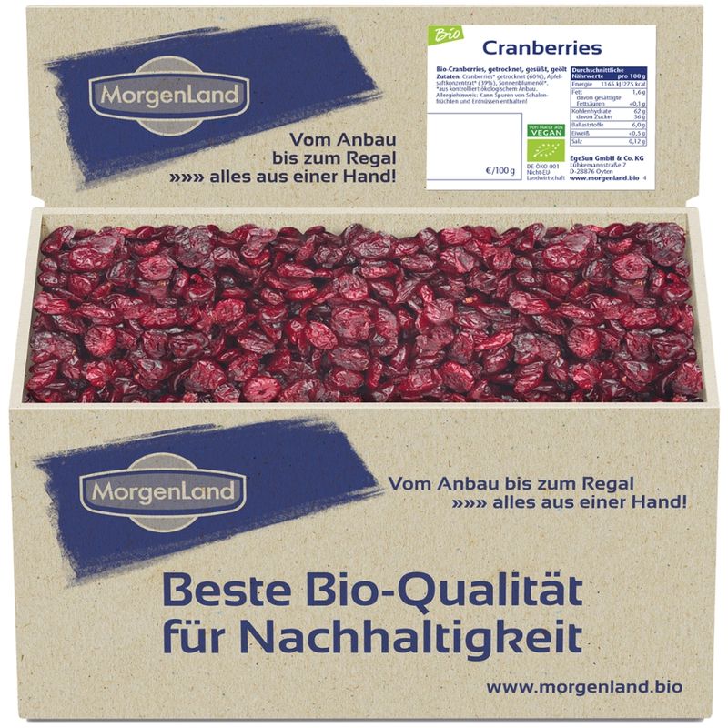 MorgenLand Cranberries - Produktbild