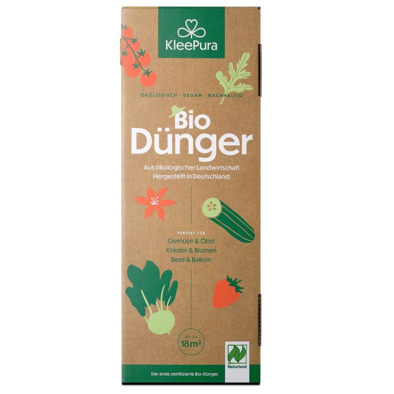 KleePura BioDünger KleePura BioDünger aus 100% Bio-Klee und Bio-Luzerne (Naturland) - Produktbild