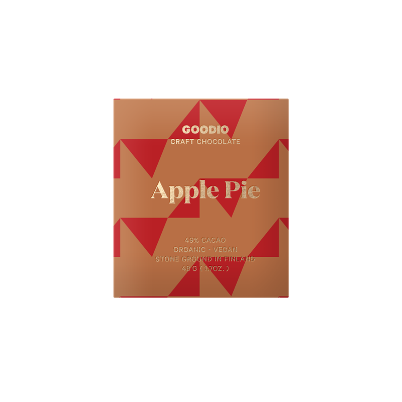 Goodio Goodio Apple Pie Bio Schokolade 48g - Produktbild