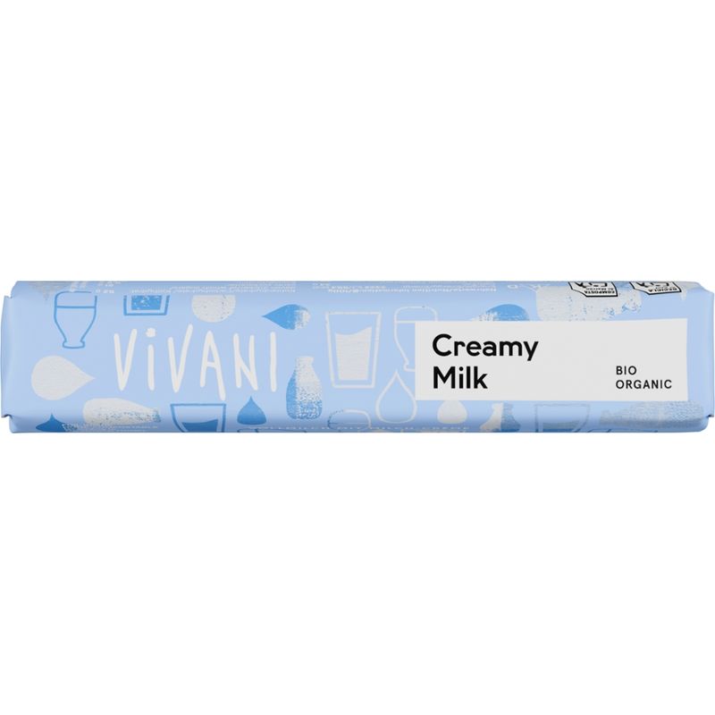 Vivani Creamy Milk Schokoriegel - Produktbild