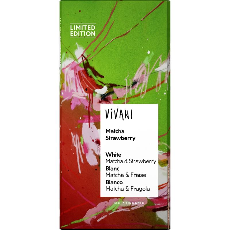 Vivani Matcha Strawberry limited edition - Produktbild