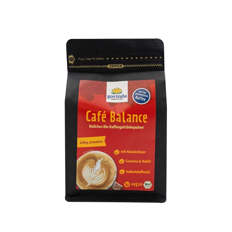 Govinda Café Balance lösliches Bio Kaffeegetränkepulver - Produktbild