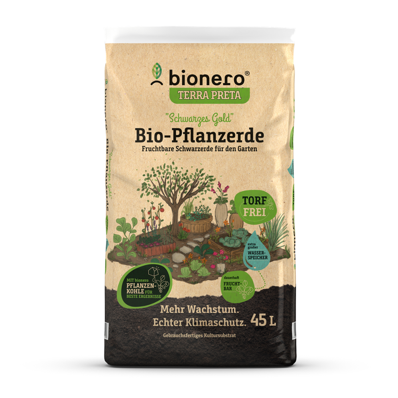 bionero bionero Bio-Pflanzerde "Schwarzes Gold" - Produktbild