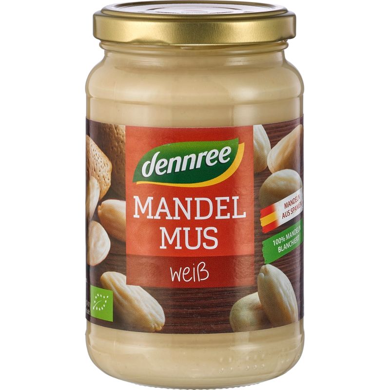 dennree Mandelmus weiß - Produktbild