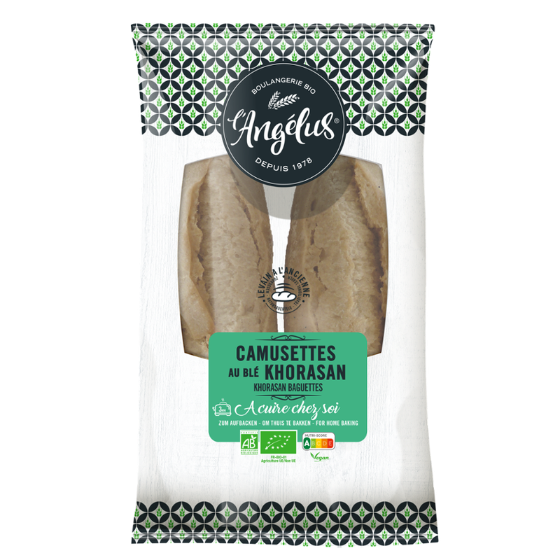 L'Angélus Khorasan-Weizenbaguettes 2x200g zum Aufbacken - Produktbild