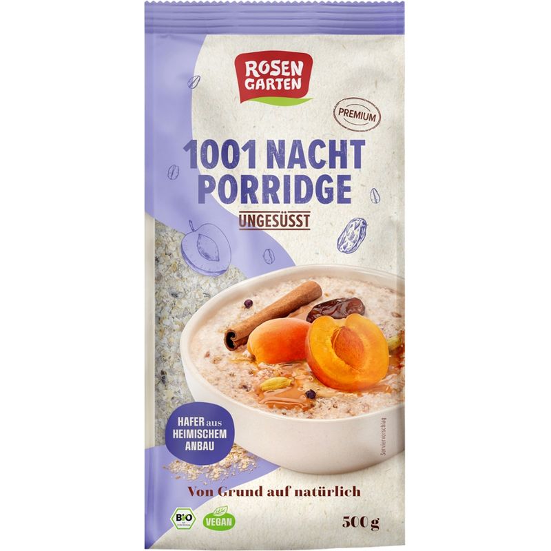 Rosengarten 1001-Nacht Porridge ungesüßt - Produktbild