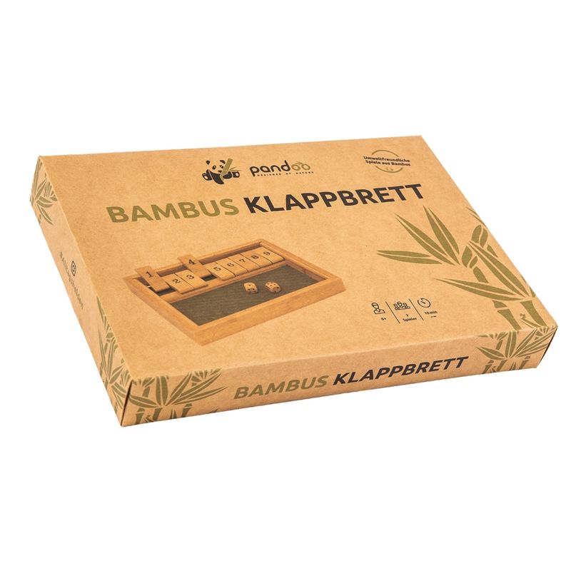 pandoo Das pandoo Bambus-Spiel macht aus langweiligen Fahrten, geselligen Sonntagabenden oder einfach zwischendurch ein Freudenfest und das ab 2 Personen - Produktbild