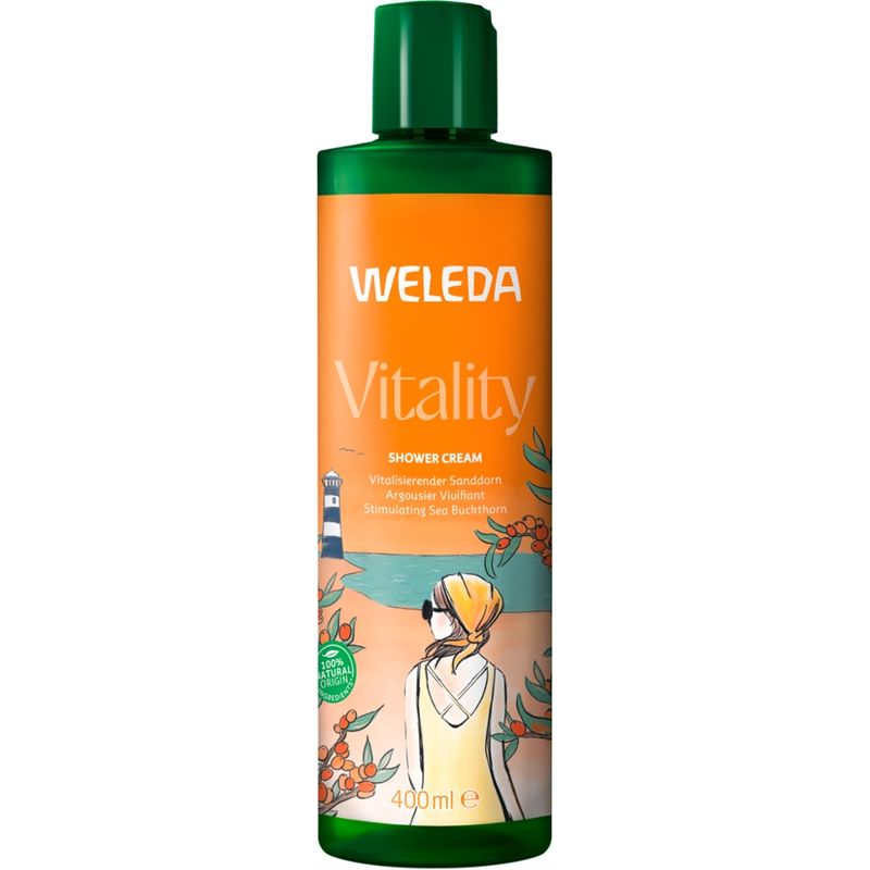 Weleda WELEDA Vitality Shower Cream Sanddorn - Produktbild