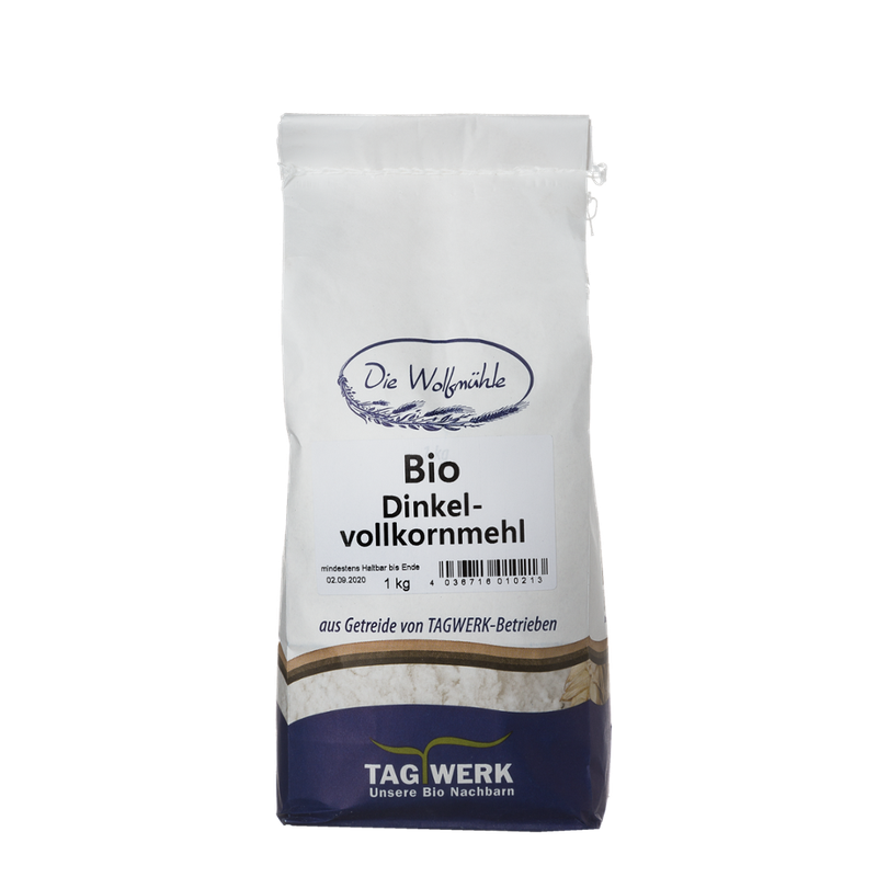 TAGWERK Dinkelvollkornmehl Wolfmühle - Produktbild