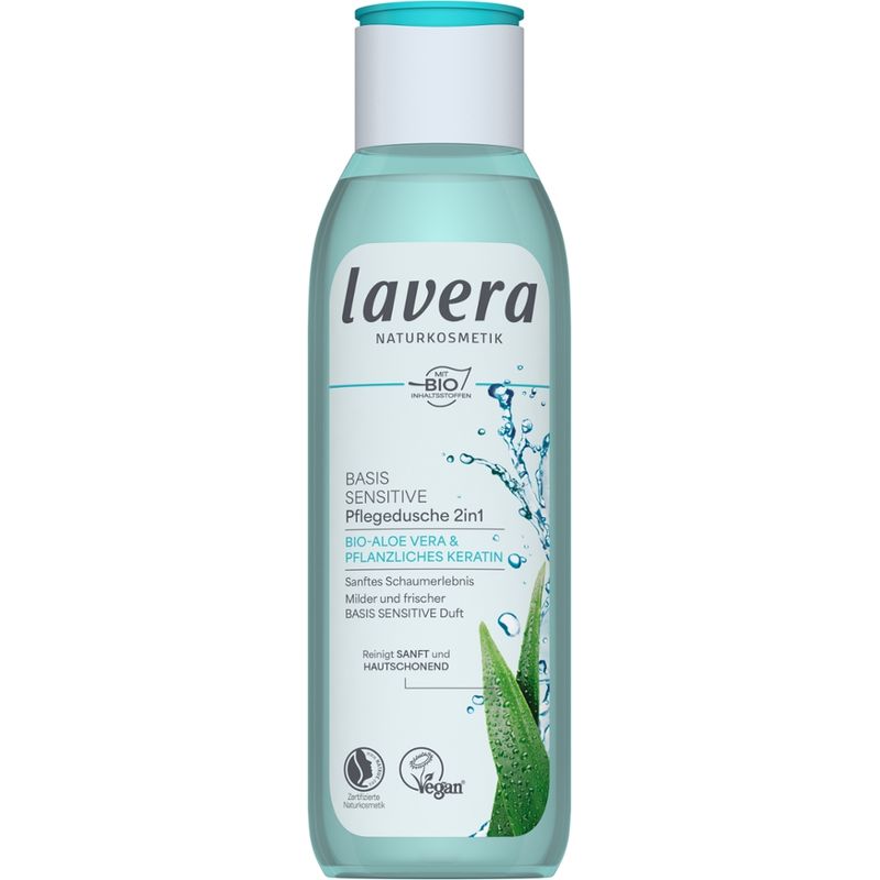 lavera PFLEGEDUSCHE BASIS SENSITIVE 2IN1 - Produktbild