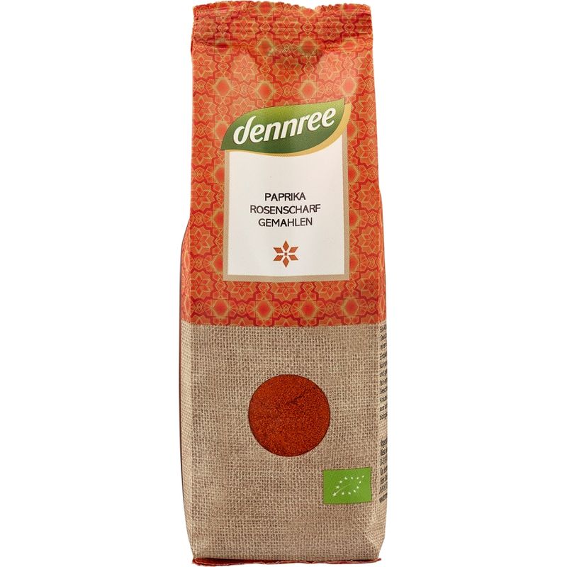 dennree Paprika rosenscharf, gemahlen - Produktbild