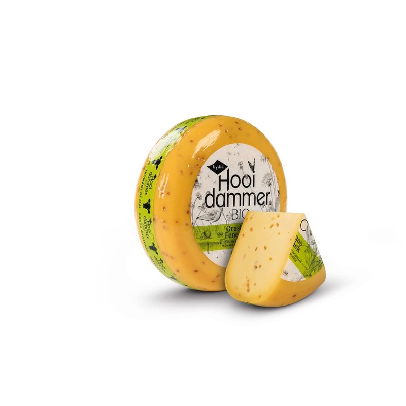 Hooidammer Hooidammer Bio Mai-Schnittkäse Bockshornklee 4/5kg mindestens 50% Fett i. Tr. - Produktbild
