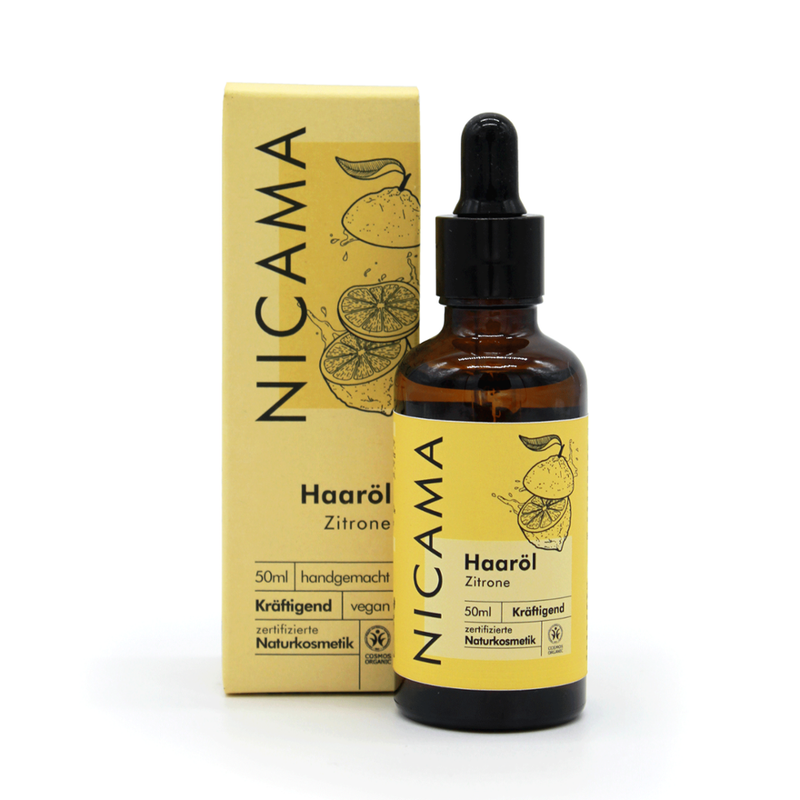 NICAMA NICAMA Haaröl 50 ml - Zitrone - Produktbild