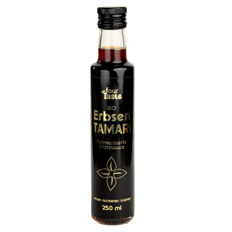 fourTaste  Bio Tamari Würzsauce aus fermentierten gelben Erbsen, glutenfrei und sojafrei - Produktbild