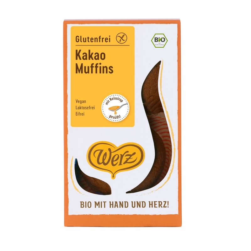 Naturkornmühle Werz Kakao Muffins, glutenfrei - Produktbild