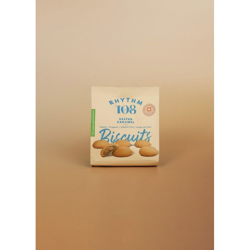 Rhythm 108 Salted Caramel Biscuit Share Bag 135g - Produktbild