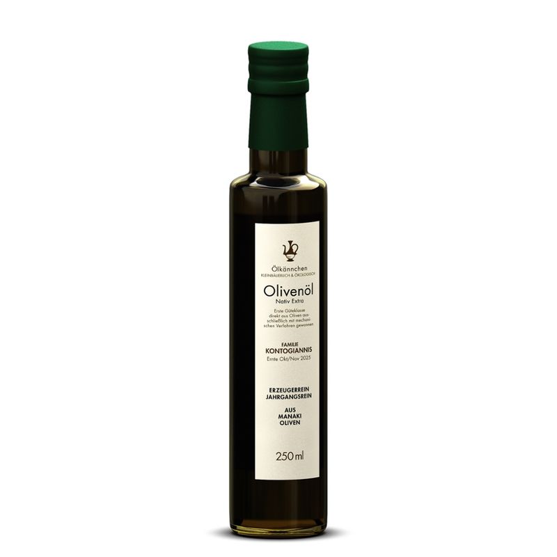Ölkännchen Ölkännchen Familie Kontogiannis, 100% Manaki, Corinth GR 250ml - Produktbild