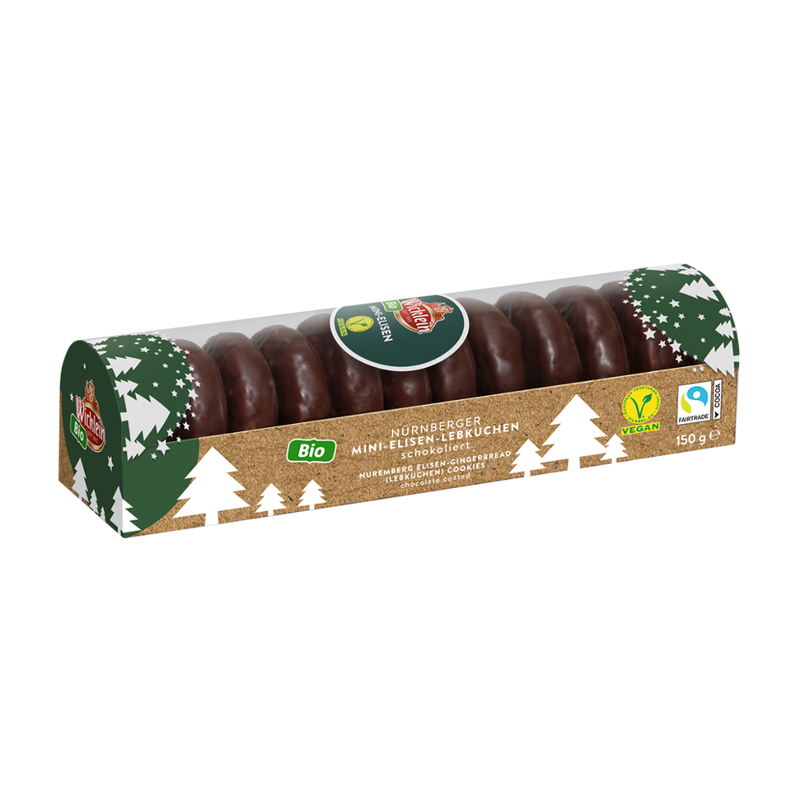 Wicklein Wicklein Bio Mini-Elisen schokoliert 150g - Produktbild