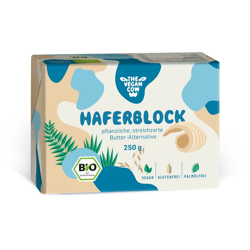 THE VEGAN COW BIO-Hafer-Block - Produktbild