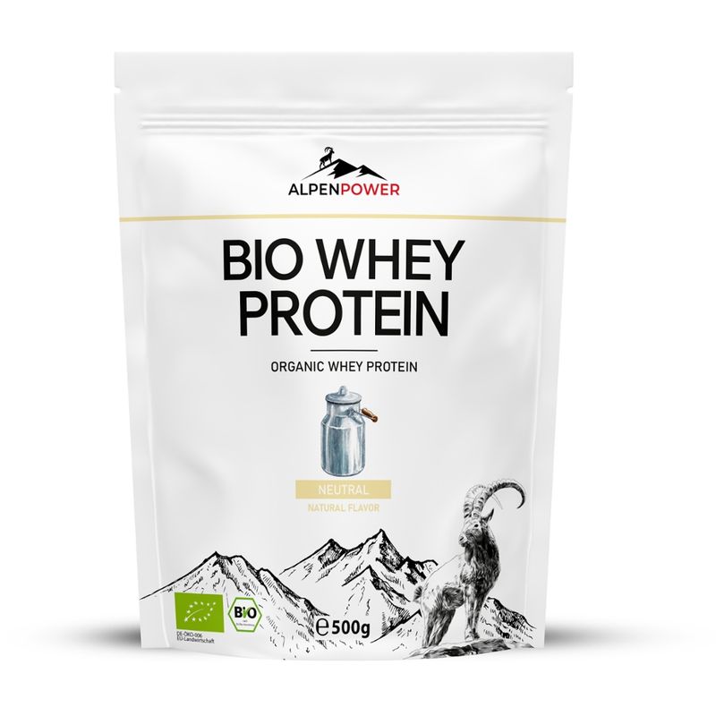 Alpenpower Bio Whey Protein- Neutral - Produktbild