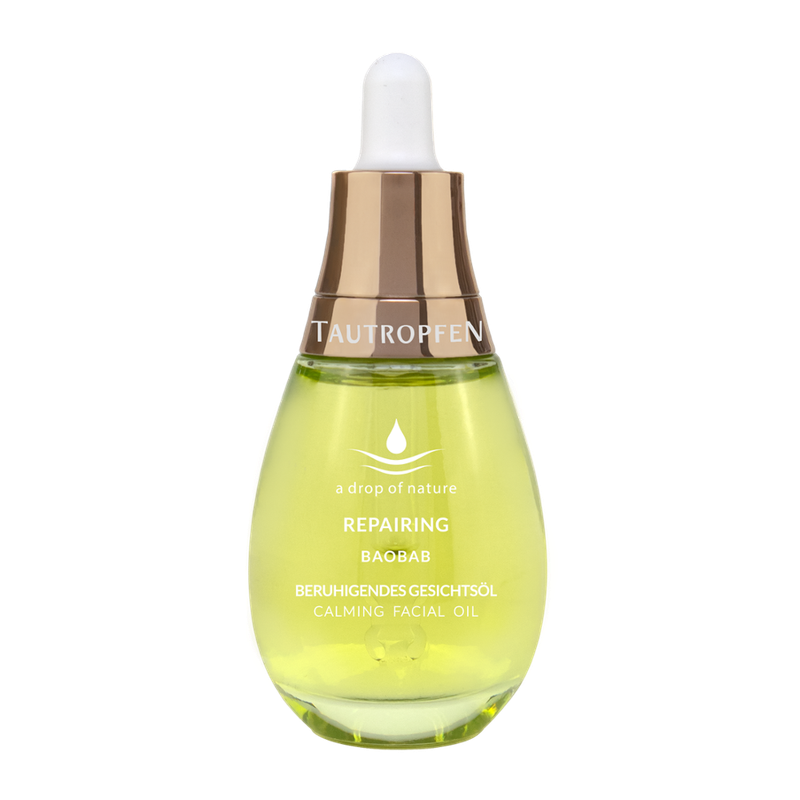 Tautropfen Baobab, Calming Facial Oil für anspruchsvolle Haut - Produktbild
