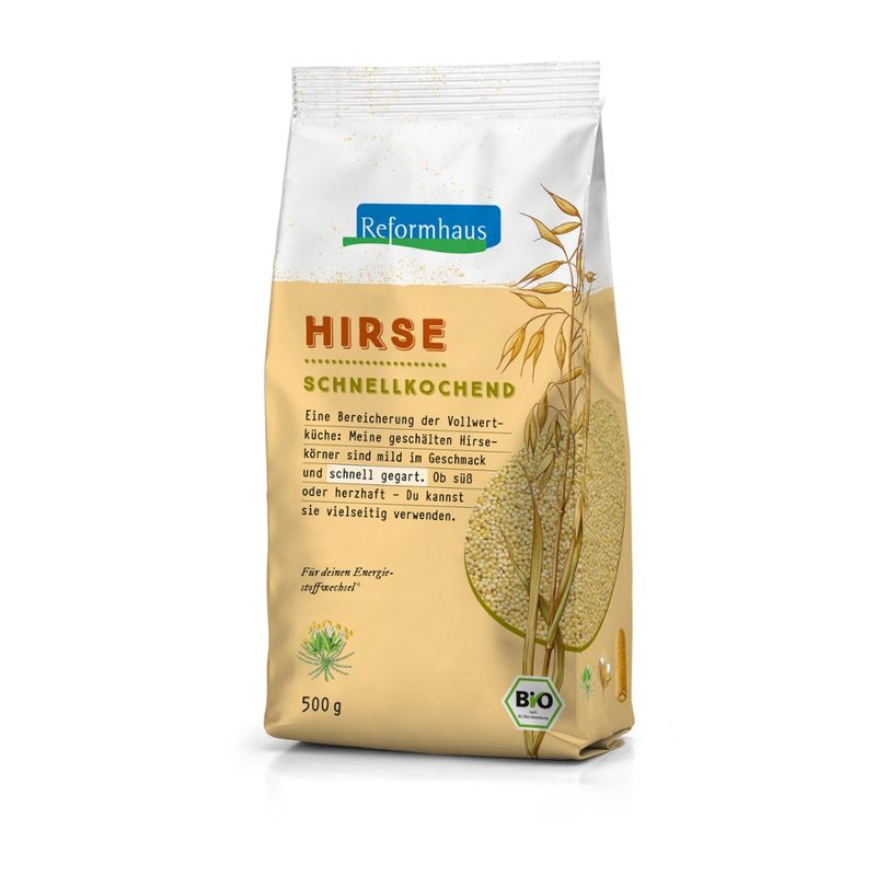Reformhaus Hirse schnellkochend bio - Produktbild